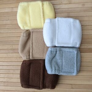 Male Dog Puppy Belly Bands Diapers, Set of 5, Super Soft Fleece, NEW, Size Small